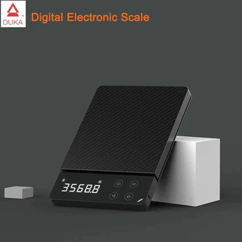 В наличност Youpin ATuMan DUKA ES1 0-8 кг Домакински LCD Цифрови електронни Везни Многофункционални Електронни Хранителни Везни с HD подсветка Големи