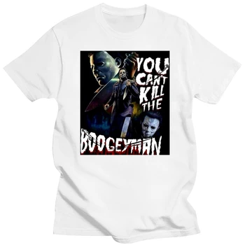 Тениска Майкъл Майърс You CanT Kill The Boogeyman за Хелоуин (нова версия)