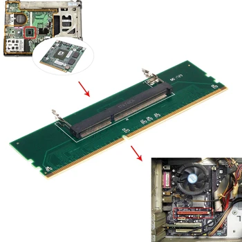 1,5 DDR3 204-пинов адаптер памет за лаптоп SO-DIMM за настолен компютър с DIMM слот