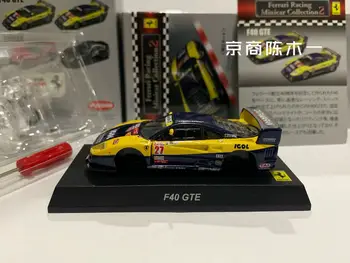 1/64 KYOSHO Ferrari F40 GTE # 27 Колекция от играчки за украса на автомобили в събирането от лят под налягане сплав