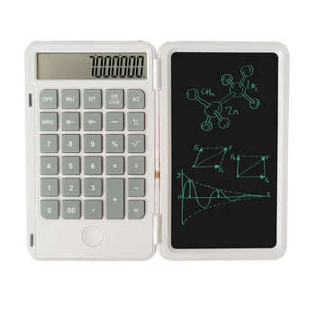 12-цифрен дисплей-калкулатор с 6-инчов таблетен за писма, акумулаторна батерия, Настолни калкулатори