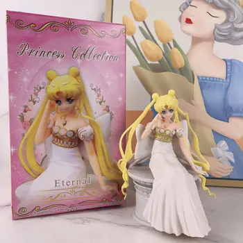 14 см 1БР Ichiban Kuji Lastone Специален цвят Sailor Moon Вечна Принцеса Спокойствието Фигурка Кукла Играчка Украшение за подарък