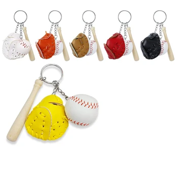6 бр. мини-ключодържател за спортни ключодържатели, аксесоари за ключове, украса за отбор и момичета и момчета, подарък за рожден Ден, чанта с окачване
