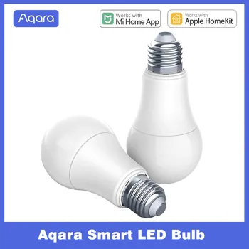 Aqara Интелигентна led лампа Zigbee 9w E27 2700K-6500K Бял Цвят Smart Remote led лампа за Xiaomi Mi home mihome HomeKit
