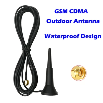 GSM Водоустойчив Антена, 5dbi Антена С Магнитна Основа 3-Метров Кабел за 2G, 3G Автомобилния GPRS Удължител Ретранслатор Модем М2М RTU Мобилна Точка за Достъп