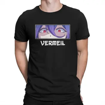 Kinsou no vermeil, уникална тениска Vermeil очи, аниме Vermeil в злато, тениска за почивка, най-новите неща за мъже и Жени