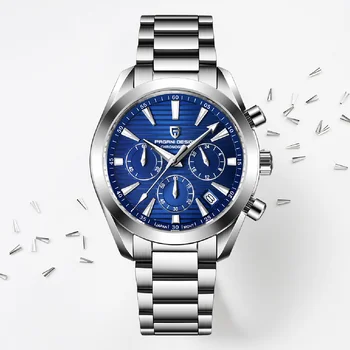 PAGANI DESIGN ПРЕЗ 2022 година, новият мъжки часовници, луксозни кварцови часовници за мъже, спортен хронограф, ръчен часовник със сапфир огледало, водоустойчивост 100 метра