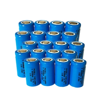 PKCELL 3,7 В 14250 литиево-йонни акумулаторни батерии, размер 1/2 AA 300 ма, 20 броя