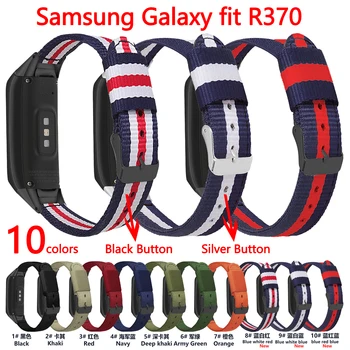 Tschick Найлонов Ремък за Часа на Samsung Galaxy fit SM-R370, Спортен Каишка За Часовник, Разменени Гривна, Умен Гривна