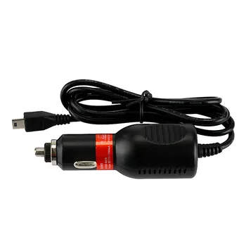 Автомобилен стайлинг DC 5V 2A Mini USB зарядно за кола, Кабел-адаптер кабел за GPS тахографа Телефон, зарядно за Кола Безплатна доставка