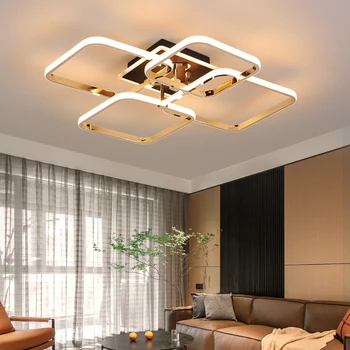 Алекса Smart Home APP Затемняющее модерното led потолочное осветление за спалня, хол, трапезария, кабинет, скандинавски led тавана лампа за осветление дома