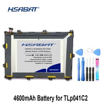 Батерия HSABAT TLp041CC TLp041C2 4600 mah за Alcatel One Touch Pop 8 за таблети Alcatel P320A Telus