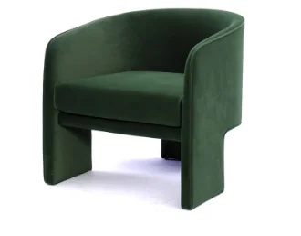 ГГ Nordic Coffee Shop Leisure единична диван-стол с Модерен лек луксозен маса и стол