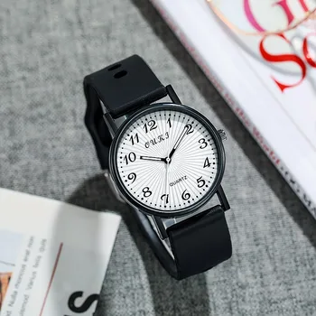 Ежедневни часовници за жени с гумен колан, дамски часовници луксозни Високо Качество 2023, Спортни моден кварцов часовник Reloj