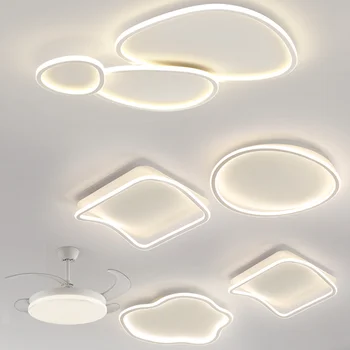 Затъмняване на светлината полилеи най-Лесният цялата квадратен домашен модерен led лампа за хол, трапезария, спалня, хол, вътрешно осветление, окачен лампа