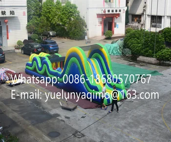 Индивидуален търговски цветни детски надуваем батутный парк YLY-181