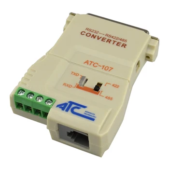 Конвертор двупосочен интерфейс RS232 в 485/422, захранване с оптична изолация ATC-107