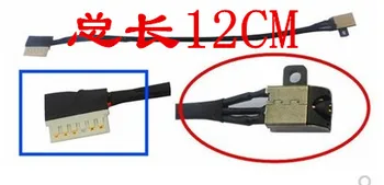 Конектор dc адаптер с кабел за Dell Ron15-5570 5575 17-5770 5775 Гъвкав кабел за зареждане на лаптоп dc