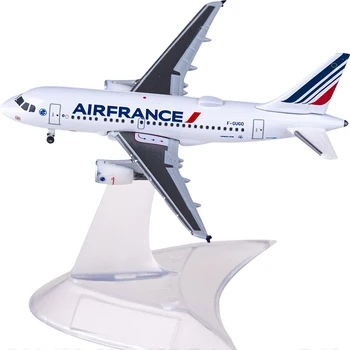 Монолитен под налягане в мащаб 1:500 Модел самолет 535779 Air France A318 F-GUGO Audlt Фенове Коллекционный Сувенир
