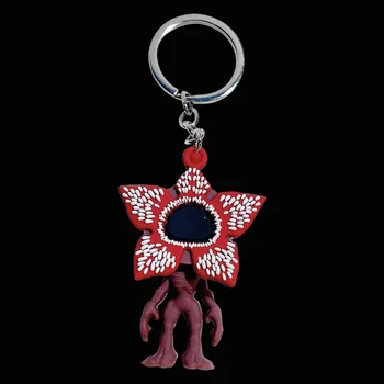 Непознат Rafflesia Spp чудовище ключодържатели Eleven Дъстин силиконови ключодържатели с окачване 11 Куклен кола ключодържател за чанта Бижута