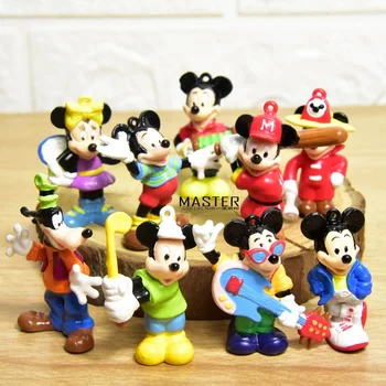Оригиналната спортна серия Disney с Мики и Мини маус, играчки за момчета и момичета, мини-фигури, кукла, детски модели, Бижута, Подаръци