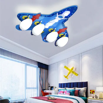 Самолет, интериор на детска спални, led осветителни тела за помещението, полилеи за вътрешно осветление, полилеи, плафониери за декориране на дневната