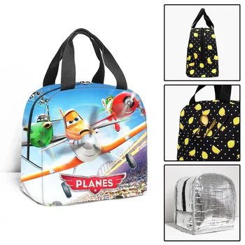 Самолети от филм на Дисни, детски изолирано чанта за обяд, Термосумка-хладилник, Чанти за пикник, Детски пътни чанти за обяд