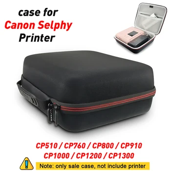 Твърд Калъф за Носене за Принтер Canon Selphy CP1300 CP1200 CP1000 CP910 Чанта За Съхранение Калъф с Цип EVA Ръкав Калъф Защитно Кутия