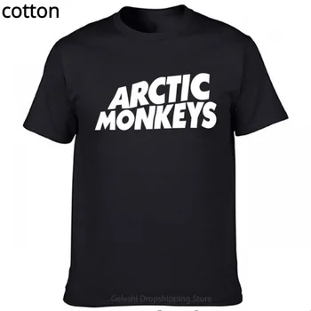 Тениска рок-група Arctic Monkeys Мъжки дамски модни памучен тениска-