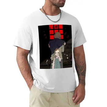 Тениска с изображение на чувство за вина и невинност, тениска с графичен дизайн, тениска kawaii, дрехи за мъже, облекло