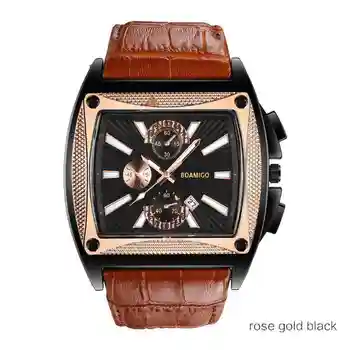 Цифров часовник BOAMIGO luxury Men blue за мъже, стилна каишка от неръждаема стомана, водоустойчив индикация на седмицата, на разположение на склад, ръчни часовници за бизнес мъже